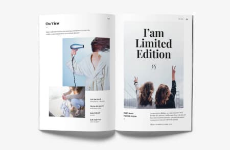 Open magazine
